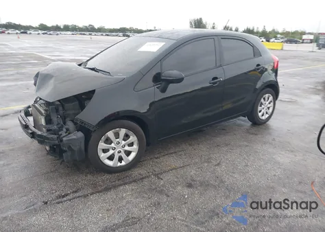 2012 Kia Rio5 Lx from USA, damaged, VIN KNADM5A36C6067843